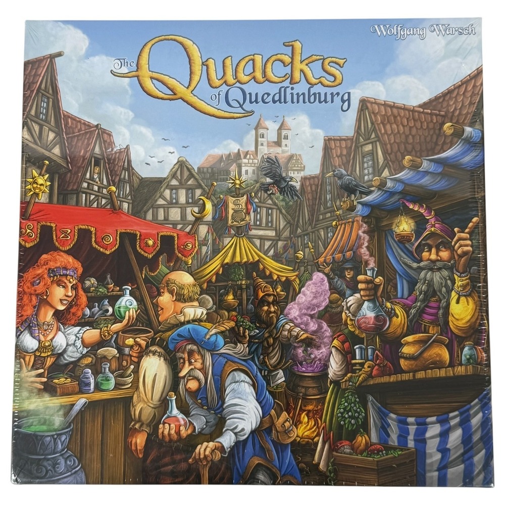 The Quacks of Quedlinburg Board Game Factory Sealed Brand New Schmidt Warsch